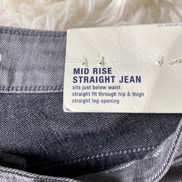 NWT Lands’ End Midrise Straight Jean size 6 - Picture 7 of 10